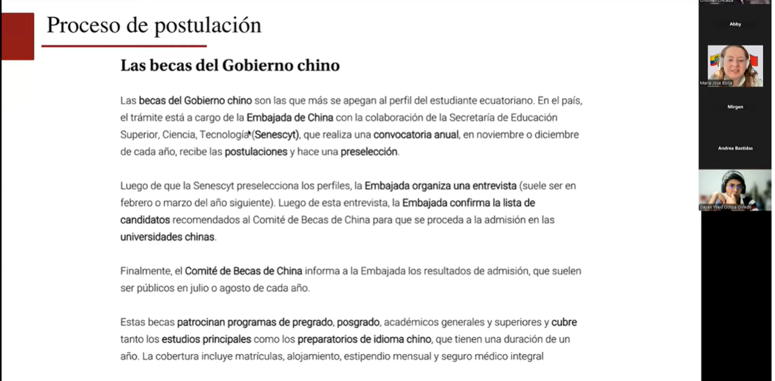 Taller virtual “Estudia en China” (Becas CSC 2026)